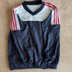 adidas ピステ・ウィンドブレーカー 黒/白/赤のサムネイル