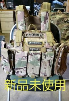 SHENKEL タクティカルベスト フルセット マルチカムのサムネイル