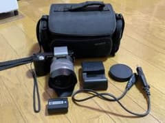 SONY NEX-5 レンズキット SEL1855 フラッシュ - メルカリ