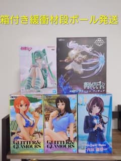 最新プライズフィギュア5体セット 初音ミク フリーレン ナミ ロビン