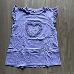 SHOO-LA-RUE キッズ フリル ハート Tシャツ 150cmのサムネイル