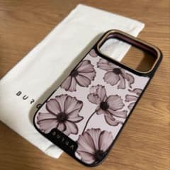 【新品】BURGA iPhone17proケース ELITEシリーズ 花柄のサムネイル