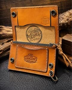 マッサマン ZERO CRAFTミドルトラッカーウォレット ZERO CRAFTミドルトラッカーウォレット アンティークキャメル - メルカリ