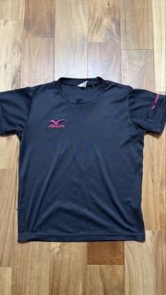 MIZUNO Tシャツブラック ピンク