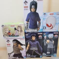 NARUTO 이치 반 쿠지 피규어 하타케 카카시 우치 오비토 외 정리 세트