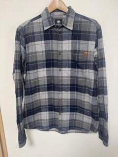 MAMMUT チェックネルシャツ ネイビー白 L 白黒セット MAMMUT チェックネルシャツ ネイビー白 L 白黒セット - メルカリ