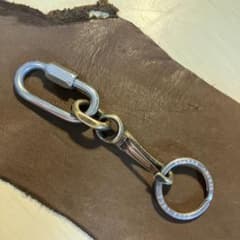 ヴィンテージフランス製カラビナ north＆juddナスカン使用 キー