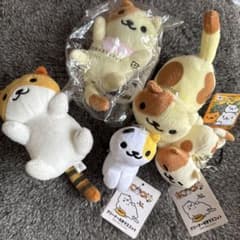 고양이 봉제 인형 마스코트 정리 판매