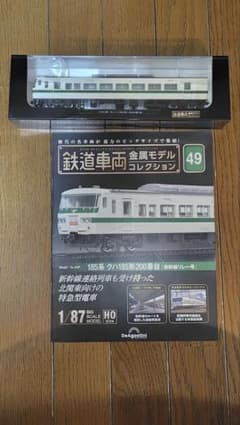 鉄道車両金属モデルコレクション 185系 クハ185形200番台のサムネイル