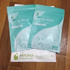 BooBooさんAMOMA Milk Up Blend 2袋&試供品5セット付のサムネイル