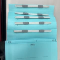 KOKUYO フラットファイル H19 B4-E 青のサムネイル