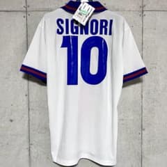 【新品/タグ付き】98/99 ボローニャFC ♯10 シニョーリ【L】アウェイ 新品/タグ付き】98/99 ボローニャFC ♯10 シニョーリ【L】アウェイ