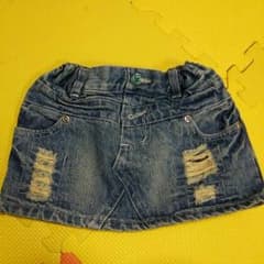 のりこ様♪専用♪♪ダメージデニムスカート♪♪とデニムスカート♪♪のサムネイル