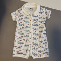PETIT BATEAU パリ柄 ロンパースのサムネイル