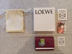 LOEWE 千と千尋の神隠し ジブリ コラボ 青蛙 折り財布 - メルカリ