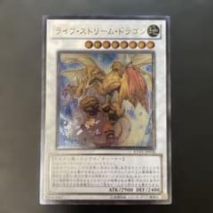 遊戯王 ライフ・ストリーム・ドラゴン レリーフ EXVC-JP038 z - メルカリ