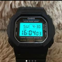 g-shock 5600 ジーショック 黒 電池切れてますのサムネイル