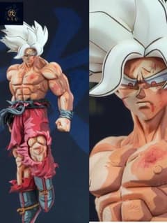 ドラゴンボール フィギュア 孫悟空 伝説の超サイヤ人 二次元彩色 リペイントのサムネイル