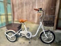 【直接引取可・愛知】ミムゴ　三輪車　自転車　バスケット　カゴ 直接引取可・愛知】ミムゴ 三輪車 自転車 バスケット カゴ - メルカリ