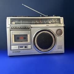 昭和レトロ】SANYO ラジカセ MR-G380 - メルカリ