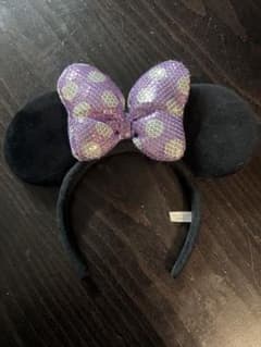 ディズニー　カチューシャ　紫のサムネイル