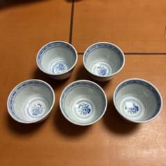 陶磁器 湯飲み 5個セットのサムネイル