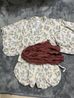 甚平　浴衣　女の子のサムネイル