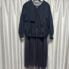 ⭐︎専用⭐︎AS KNOW AS ANY WEAR ノーカラージャケット ブラックのサムネイル