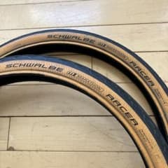 ブロンプトン】中古タイヤ 2本セット シュワルベ マラソンレーサー