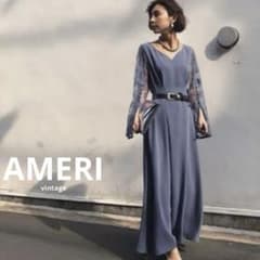 美品】 AMERI LACE SLEEVE REFINED DRESS - メルカリ