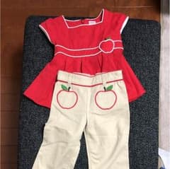 Gymboree 上下セット リンゴのサムネイル