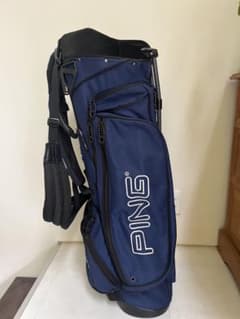 PING キャディバッグ スタンド型　ネイビー HOOFER VANTAGE PING キャディバッグ スタンド型 ネイビー HOOFER VANTAGE - メルカリ