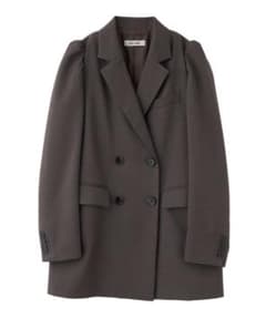 即完　新品タグ付き　ココディール　ロングダブルジャケット　25AW 即完 新品タグ付き ココディール ロングダブルジャケット 25AW