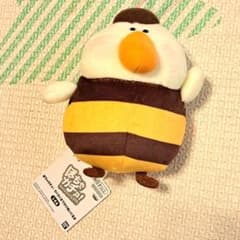 ぽちゃガチョ！みつばちガチョウ　わくわくおでかけぬいぐるみ　蜂　BANDAI