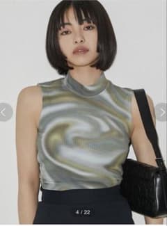 EMODA ミニハイネックリブトップのサムネイル
