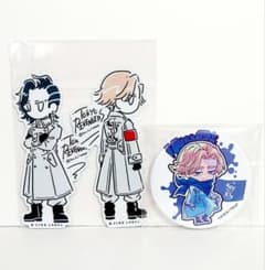 東京リベンジャーズ 乾青宗 九井一 ステッカー&缶バッジ - メルカリ