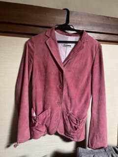 90s jil sander pink leather jacket 本人期 - メルカリ