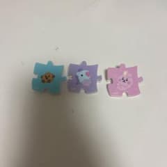 BT21 퍼즐 피스형 마그넷 3종 세트
