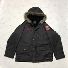 SNAP ON LLサイズ ボアジャケット モッズコート 防寒アウター - メルカリ