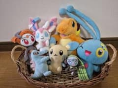 ポケモン ぬいぐるみ マスコット 7点セットのサムネイル