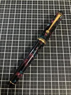 PILOT パイロット カスタムレガンス2 M 万年筆 レッド＆ブルー - メルカリ
