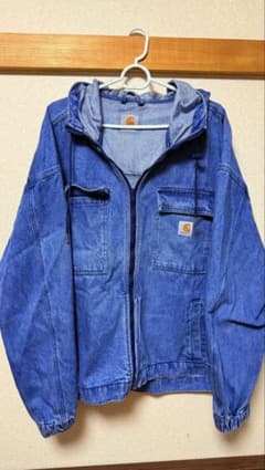 Carhartt フード付きデニムジャケット 楽天市場】カーハート デニムジャケット メンズ リラックスフィット