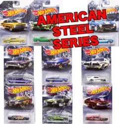 ホットウィール★ AMERICAN STEEL ★アメリカン スチール ★ 9台 ホットウィール☆ AMERICAN STEEL ☆アメリカン スチール ☆ 9台