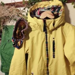 イエローとグリーンが可愛らしい！スキースノーボードに！ヘリー