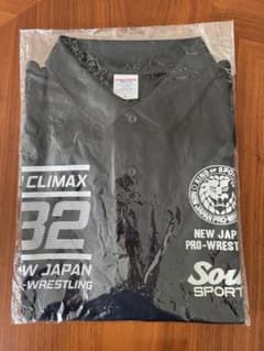 新日本プロレスG1 CLIMAX 32 大会記念 ポロシャツ　メンズ　Lサイズのサムネイル