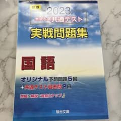 2023 大学入試共通テスト 国語問題集のサムネイル