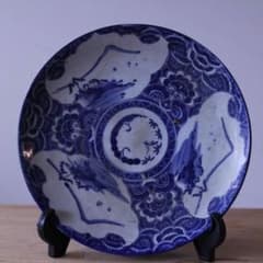 江戸時代　古伊万里　大皿約55㎝ 古伊万里 大皿28.5cm 江戸時代中期〜後期 - メルカリ