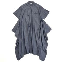 HYKE シャンブレー ワンピース 変形 アシンメトリー HYKE シャンブレー ワンピース 変形 アシンメトリー - メルカリ