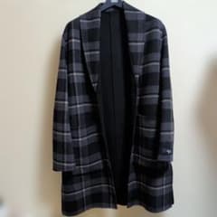 KITH キス ショールカラー ベッカーコート グレー L - メルカリ