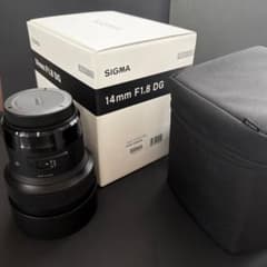 SIGMA 14mm F1.8 DG レンズ （キヤノンEF）フィルターホルダ付 SIGMA 14mm F1.8 DG レンズ （キヤノンEF）フィルターホルダ付 - メルカリ